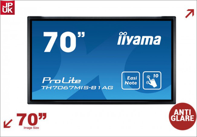 iiyama ProLite TH7067MIS-B1AG: 69,5palcový monitor pro firemní a vzdělávací účely