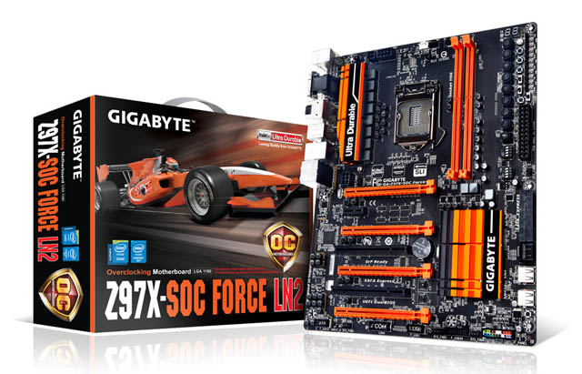 Gigabyte Z97-SOC FORCE LN2 – základní deska vyrobená pro extrémní overclocking