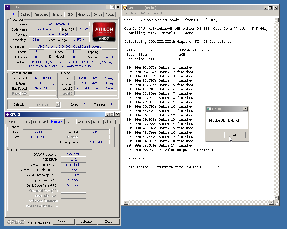 Levné procesory AMD: Athlon X4 880K a Athlon X4 845