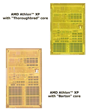 512 kByte pod kapotou - Athlon XP Barton