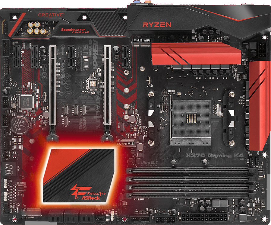 Základní deska ASRock Fatal1ty X370 Gaming K4