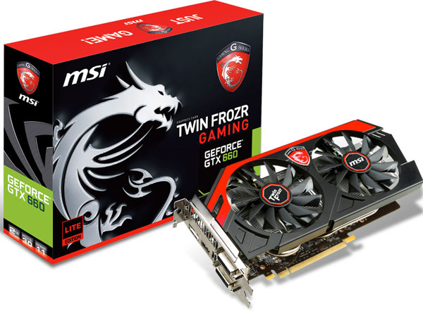 MSI oznamuje vydání dvou grafických karet GeForce GTX 660 ze série Gaming