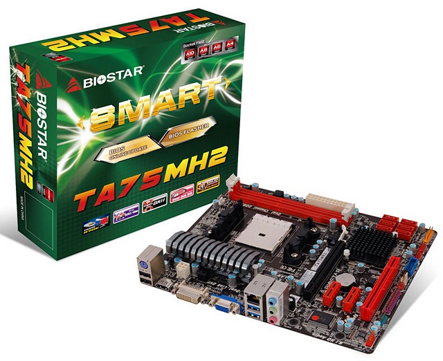 Biostar TA75MH2: microATX základní deska s paticí FM2