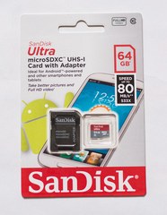 Test 64GB karet SD: 4× SDXC a 10× MicroSDXC 