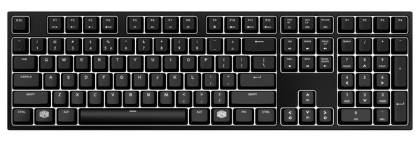 Cooler Master přidává do své nabídky klávesnice MasterKeys Pro s bílým podsvícením