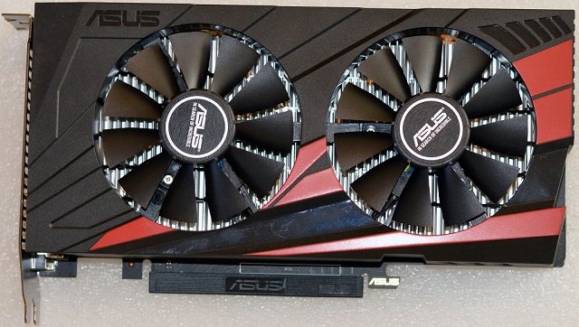 ASUS EX-GTX1050Ti-4G zepředu