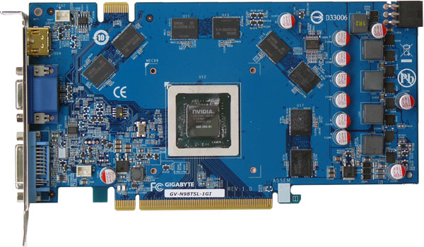  Gigabyte GeForce 9800 GT s 512 MB GDDR3