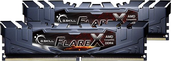 Paměťové moduly DDR4 G.SKill FlareX AMD