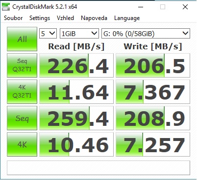 Devět 64GB flash disků pro USB 3.0 a 3.1 v testu