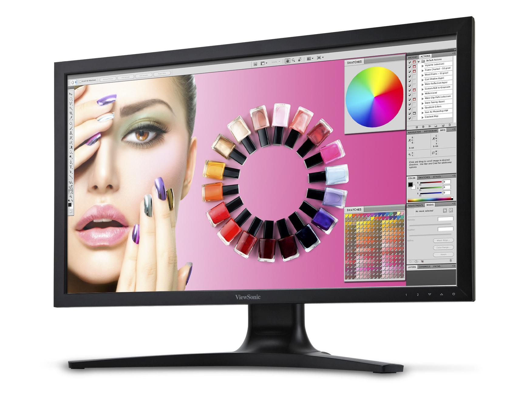 ViewSonic uvedl profesionální 27palcový IPS monitor s rozlišením 2560 × 1440 pixelů