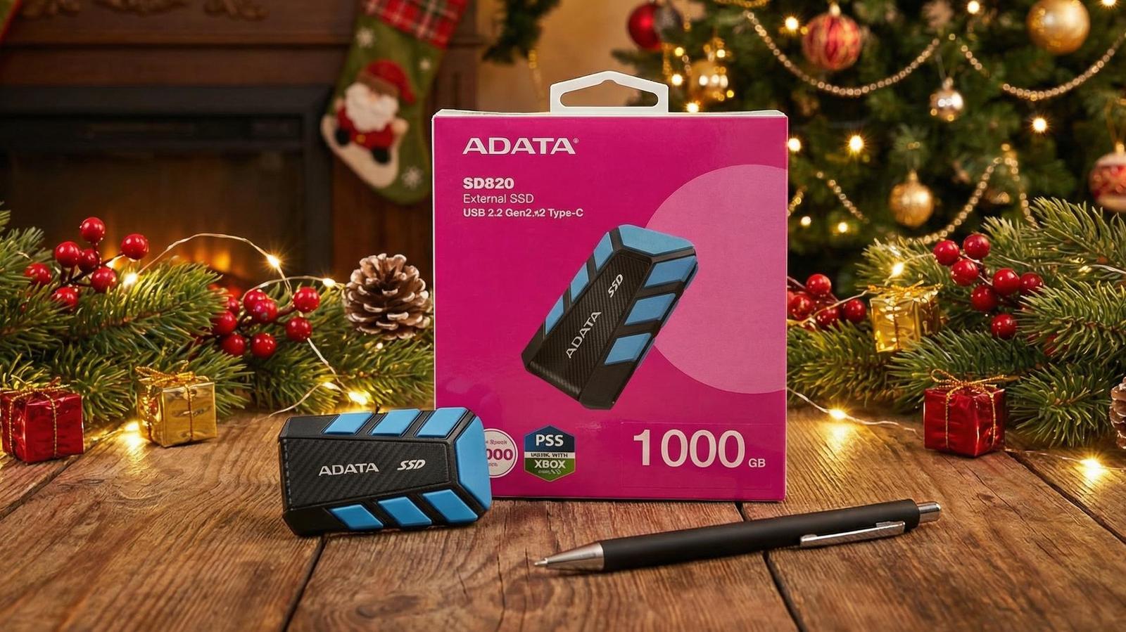 Test rychlého externího SSD disku ADATA SD820 1 TB
