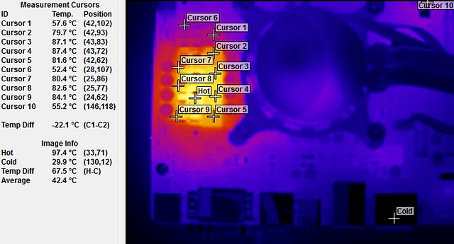 Test čtyř desek Intel Z77 včetně měření termokamerou II. díl  