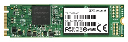 Na pulty tuzemských obchodů zamířil 1TB SSD Transcend MTS800