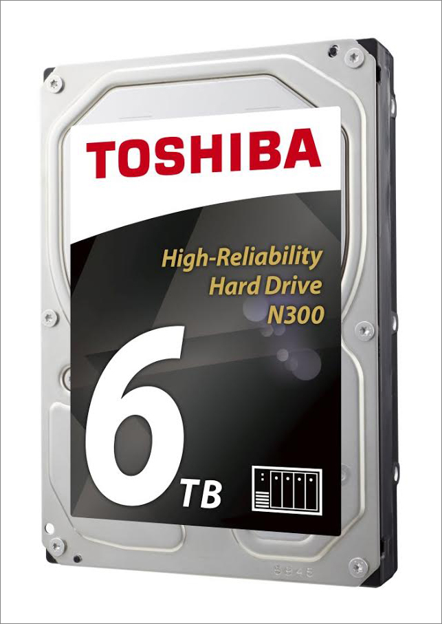 Toshiba N300: pevné disky pro použití v NAS serverech