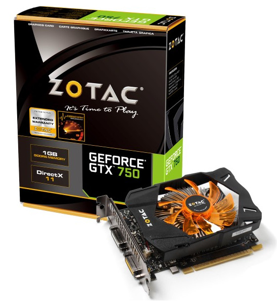 První nereferenční verze grafických karet GTX 750 a GTX 750 Ti od různých výrobců