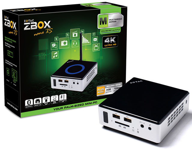 ZBOX nano XS MI521: nadopované mini-PC ZBOX s procesorem Intel Core i3