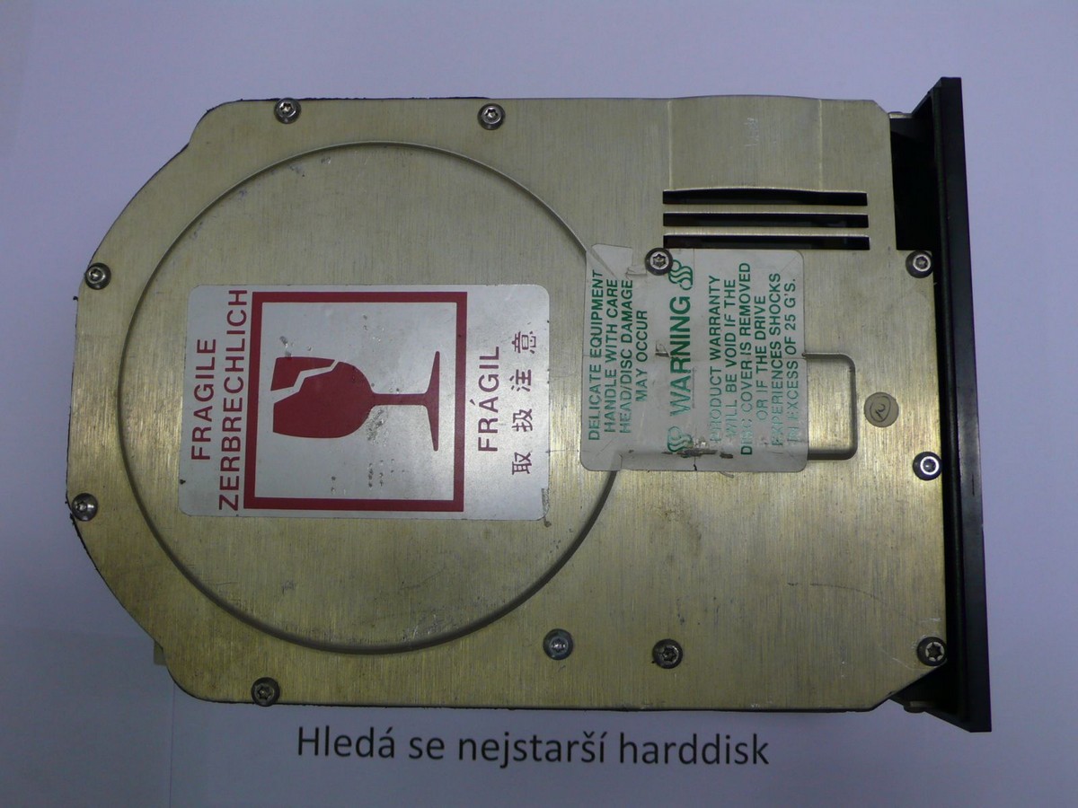 Hledá se nejstarší disk – předběžné vyhodnocení podruhé