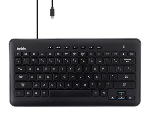 Belkin Secure Wired Keyboard – klávesnice pro tablety Samsung