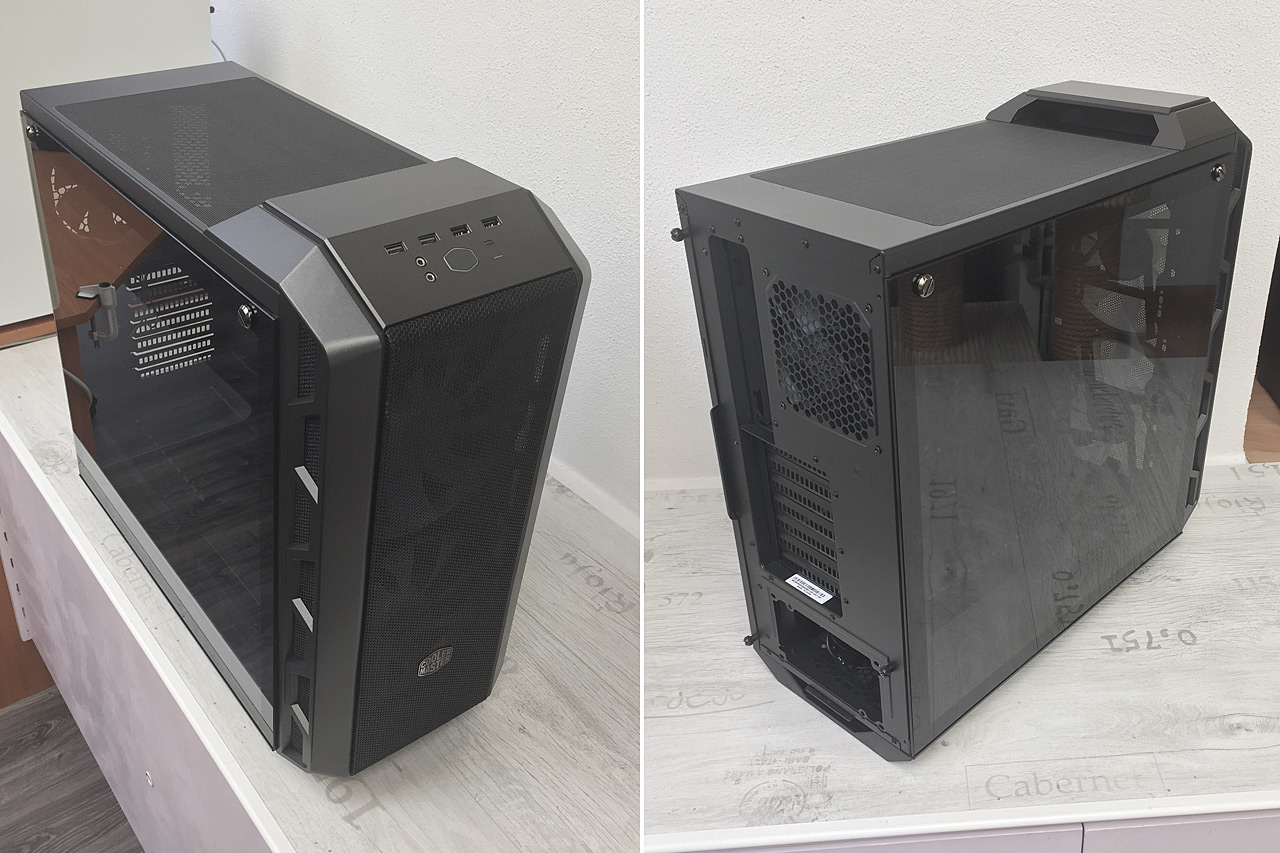 Cooler Master MasterCase H500 ARGB – nejnižší HAF