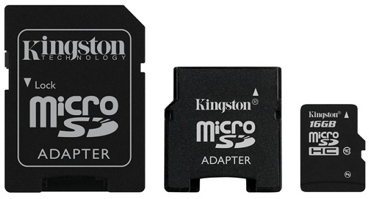 Kingston uvedl microSDHC Class 10  o velikosti 16GB