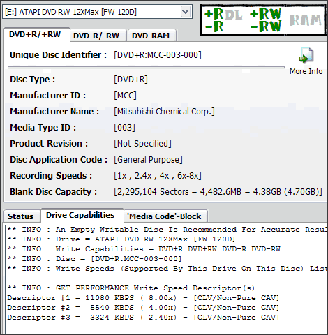 MSI DR12-A, pálení DVD pod 8 minut