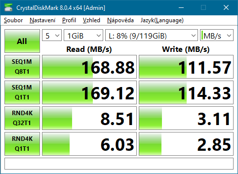  Velký test paměťových karet SD a microSD s kapacitou 128 GB