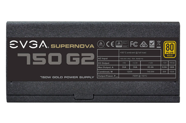 EVGA uvede na trh nové napájecí zdroje Supernova 850 G2 a 750 G2