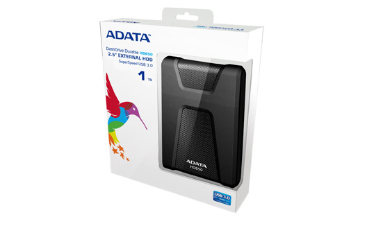 ADATA uvádí na trh nové přenosné disky DashDrive Durable HD650