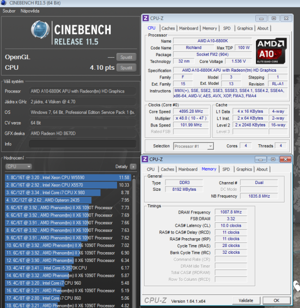 AMD APU Richland – naboostované Trinity na hraní