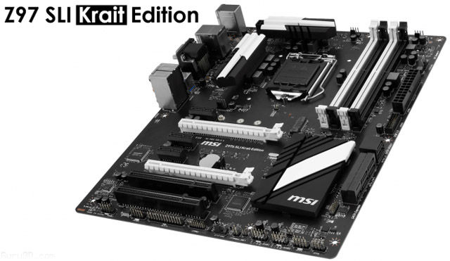 MSI Z97 SLI Krait Edition: základní deska ve fraku