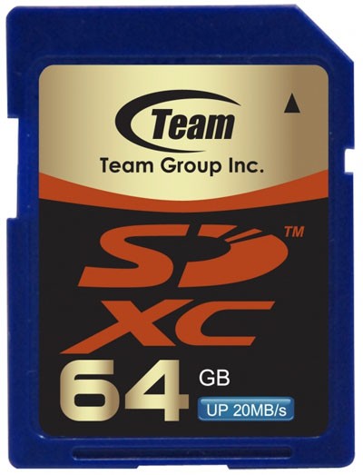 TeamGroup uvádí  64GB SDXC paměťovou kartu