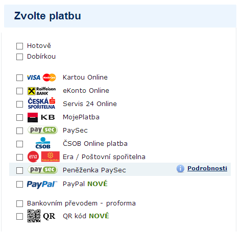 Alza.cz umožní platit pomocí QR kódů