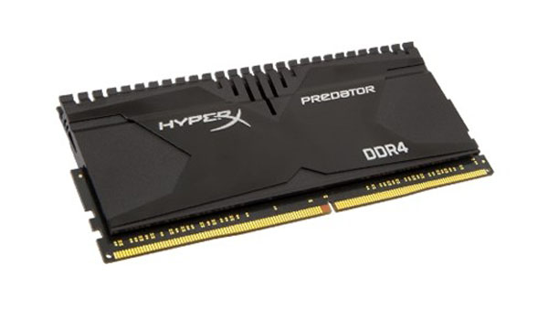 Operační paměti Kingston HyperX Predator DDR4 přetaktovány na 4351 MHz