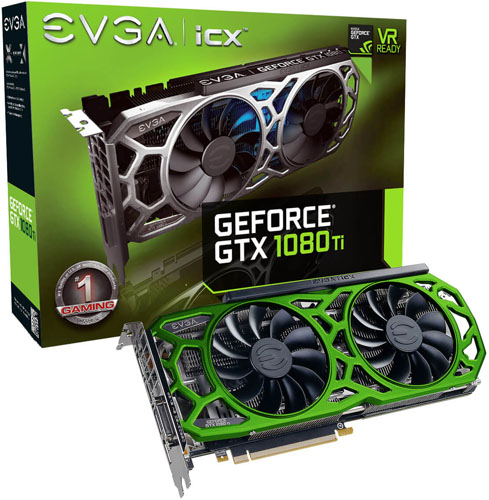 EVGA přichází s grafikou GeForce GTX 1080 Ti SC2 Elite ve dvou barevných verzích