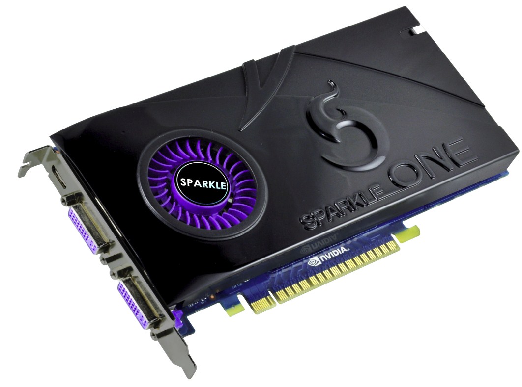 Sparkle ukázal jednoslotovou GeForce GTS 450