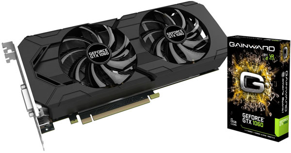 Grafická karta nVidia GeForce GTX 1060 – Gainward GeForce GTX 1060 6GB