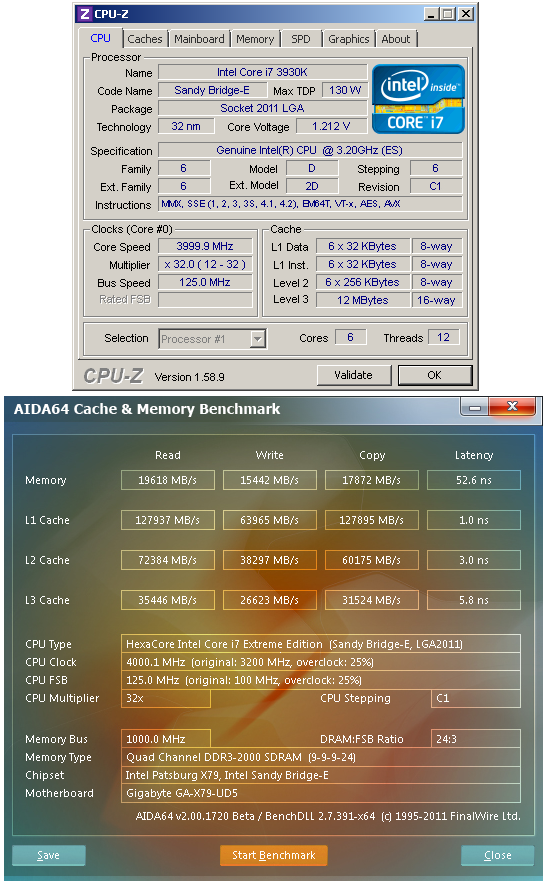 Intel Core i7-3930K – výkonný Sandy Bridge E pro masy?