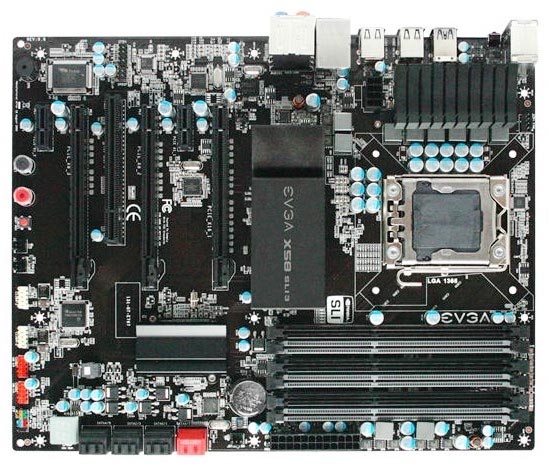 EVGA X58 SLI3 - deska pro nadšence nese USB 3.0 i SATA 6 Gb/s