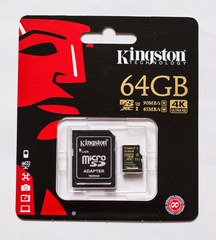 Test 64GB karet SD: 4× SDXC a 10× MicroSDXC 