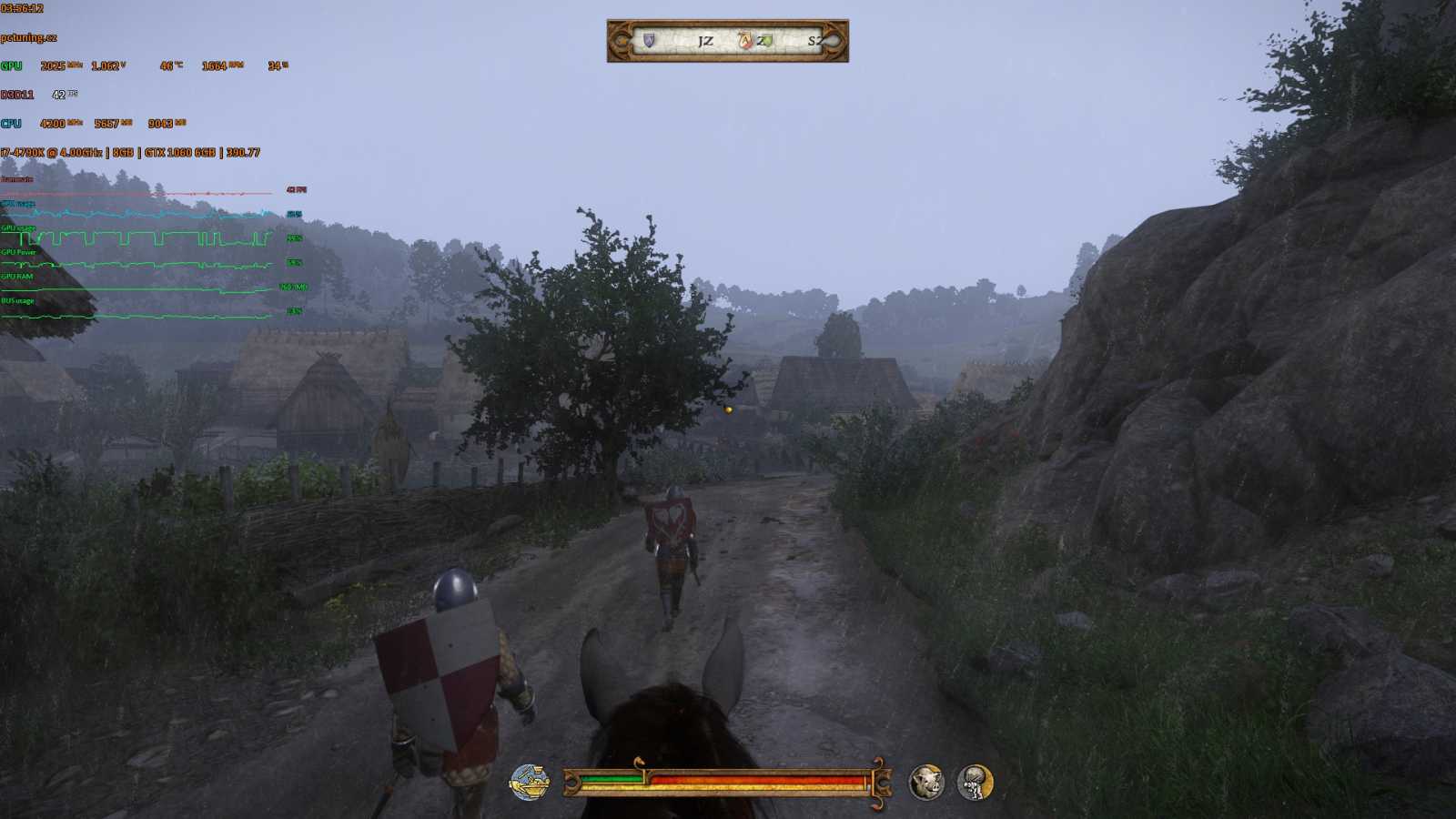 Kingdom Come: Deliverance: vliv nastavení na výkon