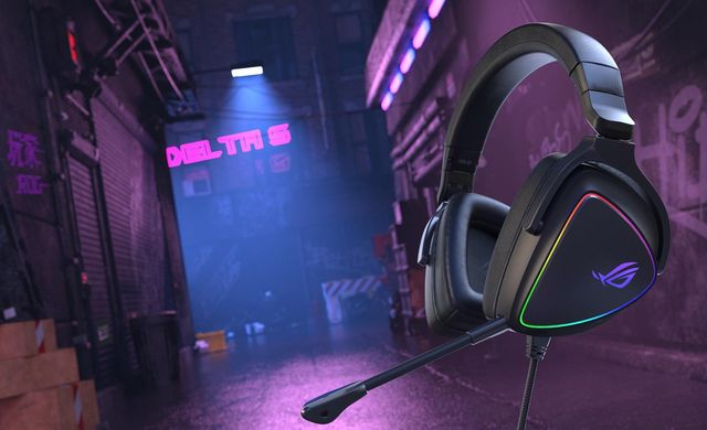 ASUS ROG Delta S herní headset i pro poslech muziky