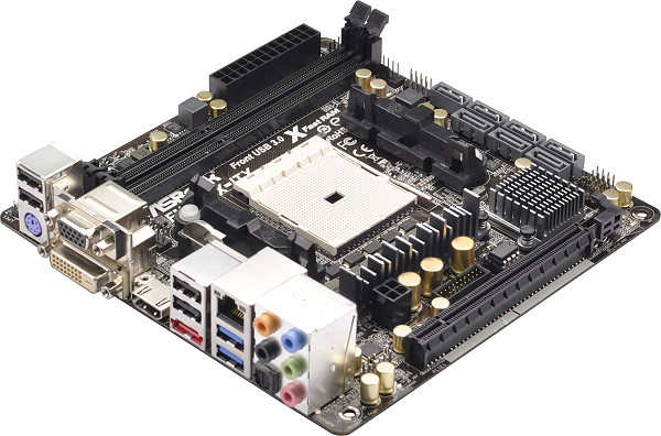 Asrock A85X: Mini-ITX deska pro APU Trinity