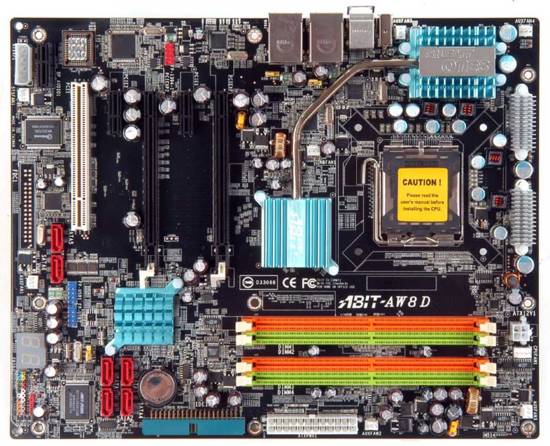 Abit uvádí AW8D, motherboard s i975X