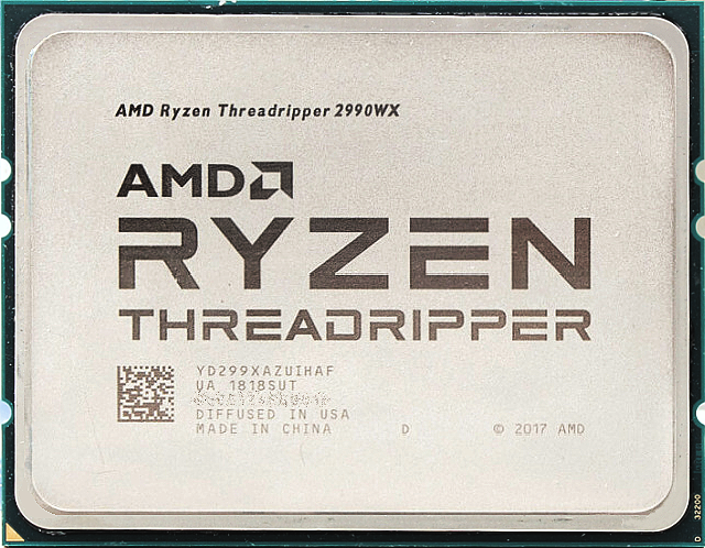 AMD Threadripper 2990WX – 32 CPU jader v testu