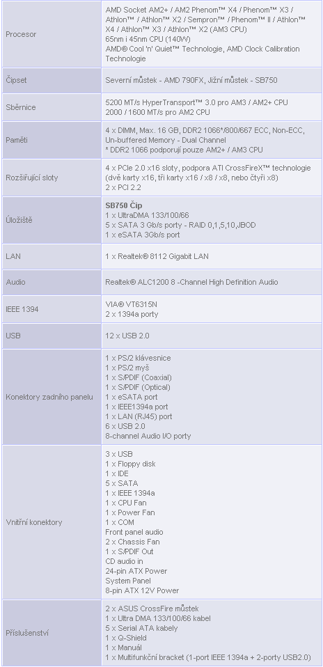 Vybíráme desku pro Phenom - Čtyřikrát AMD RD790