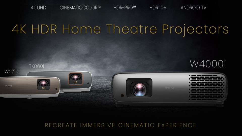 BenQ představuje tři projektory stvořené pro filmové večery