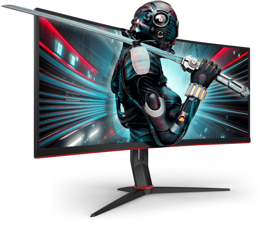 AOC CU34G2X a CU34G2: Ultra široké zakřivené herní monitory