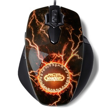 SteelSeries připravuje další myš pro fanoušky WoW. Má design evokující sílu požehnaného meče Windseekera