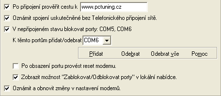 Connection Meter: ochránce před dialery