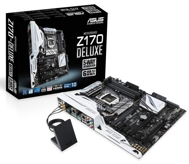 Asus Z170 Deluxe: Deska pro hráče i profesionály 